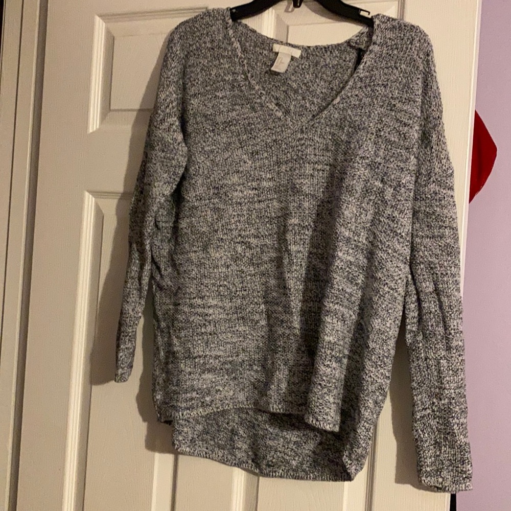 Gray Knit Sweater